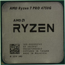 Процессор AMD Socket AM4, Ryzen 7 PRO 4750G, 8-ядерный, 3600 МГц, Turbo: 4400 МГц, Renoir, Кэш L2 - 4 Мб, Кэш L3 - 8 Мб, Radeon Vega 8, 7 нм, 65 Вт, OEM (100-000000145)