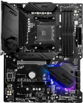 Материнская плата MSI Socket AM4, AMD B550, 4xDDR4, PCI-E 4.0, 2xUSB 3.2 Gen2, USB 3.2 Gen2x2, USB 3.2 Gen2 Type-C, HDMI, DisplayPort, подсветка, ATX (MPG B550 GAMING PLUS)