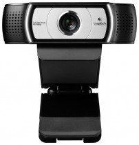 Веб камера LOGITECH 1920x1080, USB 2.0, 3 млн пикс., автоматическая фокусировка, встроенный микрофон, крепление на мониторе, WebCam C930e (960-000972/960-001260)