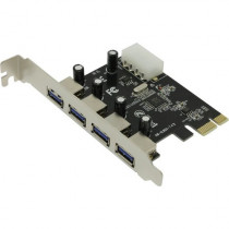 Контроллер ORIENT PCI-E RTL PCI Express card USB 3.0 4 порта (VA-3U4PE)