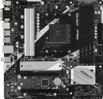 Материнская плата ASROCK Socket AM4, AMD A520, 4xDDR4, Type-C, 5xUSB 3.2 Gen1, VGA, HDMI, DisplayPort, mATX (A520M PRO4)
