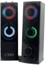 Акустическая система CBR 2.0, мощность 6 Вт, USB, CMS-514L чёрный (CMS 514L Black)