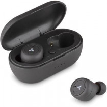 TWS гарнитура ACCESSTYLE беспроводные наушники с микрофоном, затычки, Bluetooth, чёрный (Denim TWS Black)