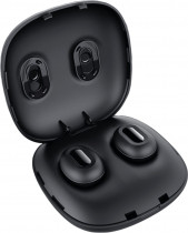 TWS гарнитура GEOZON беспроводные наушники с микрофоном, затычки, Bluetooth, Track Black, чёрный (G-S09BLK)