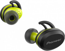 TWS гарнитура PIONEER беспроводные наушники с микрофоном, затычки, Bluetooth, жёлтый (SE-E8TW-Y)