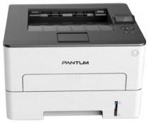 Принтер PANTUM лазерный, черно-белая печать, A4, двусторонняя печать, ЖК панель, сетевой Ethernet (P3300DN)