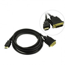 Кабель EXEGATE HDMI-DVI EX-CC-HDMIM-DVIM-3.0 (19M/19M, single link, 3м, позолоченные контакты) (EX284894RUS)
