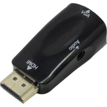 Переходник EXEGATE HDMI-VGA EX-HDMIM-VGAF-C (19M/15F) (EX284927RUS)