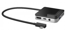 USB хаб J5CREATE для iPad Pro 6 in 1 hub. Интерфейс: USB-C. Порты: 4K 60Hz HDMI, USB 5 Gbps, USB-C with PD 100W, SD, microSD, combo jack 3.5 mm. iPad Pro 6 in 1 hub (JCD612)