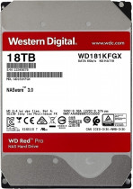 Жесткий диск WD 18 Тб, SATA-III, 7200 об/мин, кэш - 512 Мб, внутренний HDD, 3.5