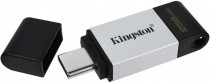 Флеш диск KINGSTON 256 Гб, USB 3.1 Type C, DataTraveler 80 (DT80/256GB)
