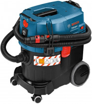 Строительный пылесос BOSCH GAS 35 L SFC+ 1200Вт (уборка: сухая/влажная) синий (06019C3000)