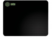Коврик для мыши CACTUS тканевая поверхность, резиновое основание, 300 мм x 250 мм, толщина 3 мм, чёрный (CS-MP-D02M)