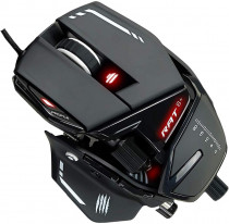 Мышь MAD CATZ проводная, оптическая, 16000 dpi, USB, R.A.T.8+ Black, чёрный (MR05DCINBL000-0)