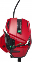 Мышь MAD CATZ проводная, оптическая, 20000 dpi, USB, R.A.T.8+ ADV Red, красный (MR06DCINRD000-0)