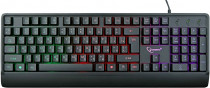 Клавиатура GEMBIRD проводная, мембранная, цифровой блок, подсветка клавиш, USB, чёрный (KB-220L)