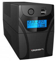 ИБП IPPON 850 ВА / 480 Вт, 2 розетки, Back Power Pro II Euro 850 (1005575)
