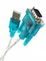 Переходник AOPEN CABLE адаптер USB Am - COM port 9pin (добавляет в систему новый COM порт) QUST (ACU804)