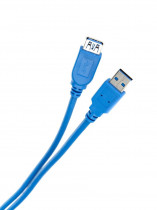 Удлинитель AOPEN CABLE USB3.0 Am-Af 1.8m QUST (ACU302-1.8M)