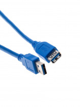 Удлинитель AOPEN CABLE USB3.0 Am-Af 0,5m QUST (ACU302-0.5M)