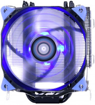 Кулер для процессора AEROCOOL Socket 775, 115x/1200, 2011, 2011-3, 2066, AM2, AM2+, AM3, AM3+, AM4, FM1, FM2, FM2+, 1x120 мм, 800-2000 об/мин, синяя подсветка, 4 pin, TDP 150 Вт, 4718009153370 (Verkho 5 Dark)