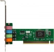 Звуковая карта внутренняя ASIA PCI, 4CH, разрядность ЦАП: 16 бит, частота дискретизации ЦАП: 48 кГц, EAX 2, C-Media CMI8738-SX PCI OEM (ASIA 8738SX 4C)