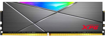 Память ADATA 8 Гб, DDR4, 25600 Мб/с, CL16-18-18-40, 1.35 В, радиатор, подсветка, 3200MHz, XPG Spectrix D50 RGB (AX4U32008G16A-ST50)