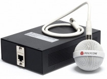 Микрофон POLYCOM потолочный Ceiling Microphone array основной белый. для RealPresence Group, HDX & SoundStructure (2200-23809-002)