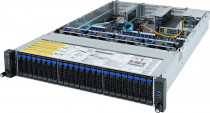 Серверная платформа GIGABYTE (rev. 100) AMD EPYC 7002 DP, 2U, 24x 2.5