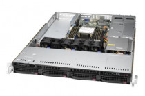 Серверная платформа SUPERMICRO 1U, LGA4189, Intel C621A, 8 x DDR4, 4 x 3.5
