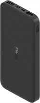 Внешний аккумулятор XIAOMI 10000 мАч, выход: 2xUSB, USB Type-C, вход: microUSB, USB Type-C, Redmi Power Bank Black (VXN4305GL)