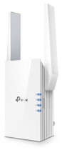 Повторитель беспр. сигнала TP-LINK Wi-Fi, 2.4/5 ГГц, стандарт Wi-Fi: 802.11ax, максимальная скорость: 1200 Мбит/с, скорость портов: 1000 Мбит/сек (RE505X)