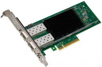 Сетевая карта INTEL интерфейс PCI-E, скорость 25 Гбит/с, 2 разъёма SFP28, E810-XXVDA2, OEM (E810XXVDA2BLK)