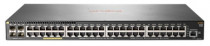 Коммутатор HPE управляемый, уровень 3, 48 портов Ethernet 1 Гбит/с, 4 uplink/стек/SFP (до 10 Гбит/сек), поддержка PoE/PoE+, установка в стойку, 4096 МБ встроенная память, 1024 МБ RAM, Aruba 2930F 48G PoE+ 4SFP+ 740W Switch (JL558A)