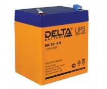 Аккумуляторная батарея DELTA BATTERY ёмкость 4.5 Ач, напряжение 12 В, HR12-4.5 (HR 12-4.5)