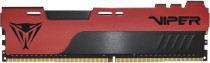 Память PATRIOT MEMORY 8 Гб, DDR4, 25600 Мб/с, CL18-22-22-42, 1.35 В, радиатор, 3200MHz, Viper Elite II (PVE248G320C8)