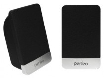 Акустическая система PERFEO 2.0, мощность 3 Вт, USB, Monitor Black (PF_4830/PF-2079)