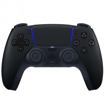 Геймпад SONY беспроводной, для PS5, виброотдача, DualSense, Wireless Controller, PS719827696, чёрный (CFI-ZCT1W black)