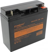 Аккумуляторная батарея EXEGATE ёмкость 17 Ач, напряжение 12 В, EG17-12 / EXG12170, клеммы под болт M5 (EP160756RUS)