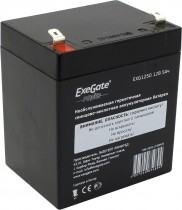 Аккумуляторная батарея EXEGATE ёмкость 5 Ач, напряжение 12 В, EG5-12 / EXG1250, клеммы F1 (универсальные) (EP211732RUS)