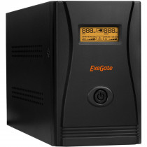 ИБП EXEGATE 2200 ВА / 1300 Вт, 4 розетки, SpecialPro Smart LLB-2200 LCD (EURO,RJ,USB) (EP285531RUS)