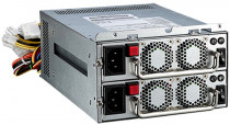 Блок питания серверный ADVANTECH 500 Вт, 2U, Mini Redundant, 80+ Gold, PMBus v1.2, активный PFC, +3.3В - 20А, +5В - 20А, +12В - 40А (RPS8-500ATX-GB)