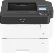 Принтер RICOH светодиодный, черно-белая печать, A4, двусторонняя печать, ЖК панель, сетевой Ethernet, AirPrint, P 800 (418470)