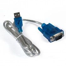 Кабель EXEGATE USB 2.0-RS232 EX-UAS-0.8 (Am/DB9M, 0,8м, крепеж разъема - винты) (EX284950RUS)