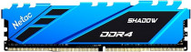 Память NETAC 16 Гб, DDR-4, 25600 Мб/с, CL16-20-20-40, 1.35 В, радиатор, 3200MHz, Shadow Blue (NTSDD4P32SP-16B)