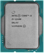 Процессор INTEL Socket 1700, Core i5 - 12400, 6-ядерный, 2500 МГц, Turbo: 4400 МГц, Alder Lake, Кэш L2 - 7.5 Мб, Кэш L3 - 18 Мб, UHD Graphics 730, 10 нм, 117 Вт, OEM (CM8071504650608/CM8071504555317)
