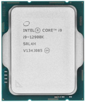 Процессор INTEL Socket 1700, Core i9 - 12900K, 16-ядерный, 3200 МГц, Turbo: 5100 МГц, Alder Lake, Кэш L2 - 14 Мб, Кэш L3 - 30 Мб, UHD Graphics 770, 10 нм, 241 Вт, OEM (CM8071504549230)