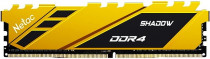 Память NETAC 8 Гб, DDR-4, 28800 Мб/с, CL18-22-22-42, 1.35 В, радиатор, 3600MHz, Shadow Yellow (NTSDD4P36SP-08Y)