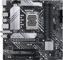 Материнская плата ASUS Socket 1700, Intel B660, 4xDDR4, PCI-E 4.0, Wi-Fi, Bluetooth, 2xUSB 3.2 Gen2, 2xHDMI, DisplayPort, mATX (PRIME B660M-A WIFI D4)
