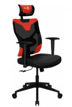 Кресло AEROCOOL GUARDIAN Champion Red (<150кг, эргономичное, сетчатый материал, 2D подлокотник) (4710562758313)